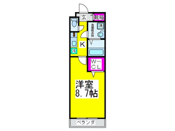 フジパレス堺香ヶ丘サウスの物件間取画像